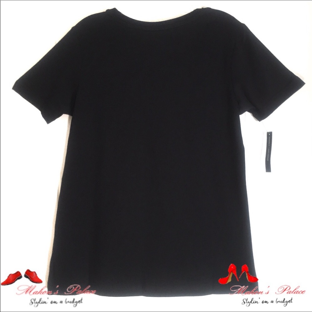 Nike Black/Gold Metallic Print Short Sleeve Tees - Picture 3 of 4